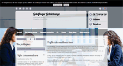 Desktop Screenshot of changegoldfinger.com