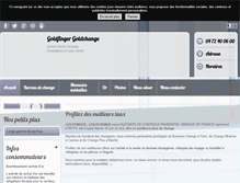 Tablet Screenshot of changegoldfinger.com
